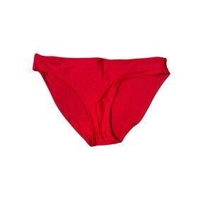 NWT Aerie Women's Red Bikini Swim Bottoms Size M